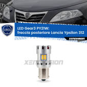 0 Freccia posteriore LED Lancia Ypsilon II 312 2011 in poi: PY21W Gear3 PY21W: Lampadina frecce LED No-Hyperflash Gear3
