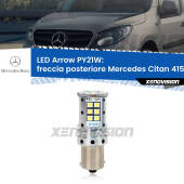 0 Freccia posteriore LED Mercedes Citan 415 2012 in poi: PY21W Arrow PY21W: Lampadina frecce LED No-Hyperflash Arrow