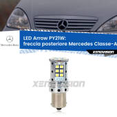 0 Freccia posteriore LED Mercedes Classe-A W168 faro bianco: PY21W Arrow PY21W: Lampadina frecce LED No-Hyperflash Arrow