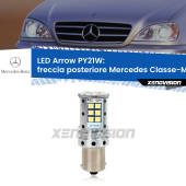 0 Freccia posteriore LED Mercedes Classe-M W163 1998 - 2005: PY21W Arrow PY21W: Lampadina frecce LED No-Hyperflash Arrow
