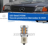 0 Freccia posteriore LED Mercedes SL R129 faro giallo: P21W Gear2 FINE SERIE: NO GARANZIA P21W: Lampadina frecce LED No-Hyperflash Gear2 FINE SERIE: NO GARANZIA