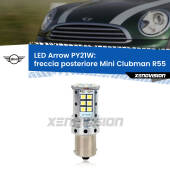 0 Freccia posteriore LED Mini Clubman R55 2007 - 2015: PY21W Arrow PY21W: Lampadina frecce LED No-Hyperflash Arrow