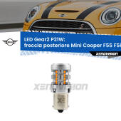 0 Freccia posteriore LED Mini Cooper F55 F56 2013 - 2017: P21W Gear2 FINE SERIE: NO GARANZIA P21W: Lampadina frecce LED No-Hyperflash Gear2 FINE SERIE: NO GARANZIA