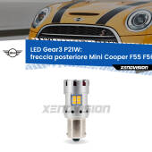 0 Freccia posteriore LED Mini Cooper F55 F56 2013 - 2017: P21W Gear3 P21W: Lampadina frecce LED No-Hyperflash Gear3 raffreddata a ventola