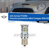 0 Freccia posteriore LED Mini Cooper R56 R57 2006 - 2013: PY21W Arrow PY21W: Lampadina frecce LED No-Hyperflash Arrow