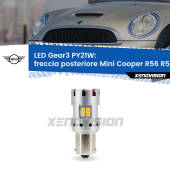 0 Freccia posteriore LED Mini Cooper R56 R57 2006 - 2013: PY21W Gear3 PY21W: Lampadina frecce LED No-Hyperflash Gear3