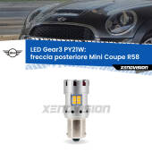0 Freccia posteriore LED Mini Coupe R58 2011 - 2015: PY21W Gear3 PY21W: Lampadina frecce LED No-Hyperflash Gear3