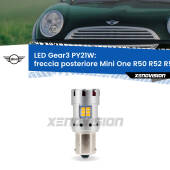 0 Freccia posteriore LED Mini One R50 R52 R53 2001 - 2006: PY21W Gear3 PY21W: Lampadina frecce LED No-Hyperflash Gear3