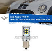 0 Freccia posteriore LED Mini Roadster R59 2012 - 2015: PY21W Arrow PY21W: Lampadina frecce LED No-Hyperflash Arrow