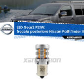 0 Freccia posteriore LED Nissan Pathfinder III R51 2005 - 2011: P21W Gear2 FINE SERIE: NO GARANZIA P21W: Lampadina frecce LED No-Hyperflash Gear2 FINE SERIE: NO GARANZIA