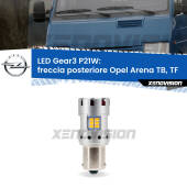 0 Freccia posteriore LED Opel Arena TB, TF 1998 - 2001: P21W Gear3 P21W: Lampadina frecce LED No-Hyperflash Gear3 raffreddata a ventola