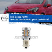 0 Freccia posteriore LED Opel Corsa B S93 1993 - 2000: P21W Gear2 FINE SERIE: NO GARANZIA P21W: Lampadina frecce LED No-Hyperflash Gear2 FINE SERIE: NO GARANZIA