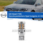 0 Freccia posteriore LED Opel Insignia A II G09 2014 - 2017: T20 Gear2 FINE SERIE: NO GARANZIA T20: Lampadina frecce LED No-Hyperflash Gear2 FINE SERIE: NO GARANZIA