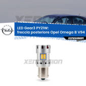 0 Freccia posteriore LED Opel Omega B V94 1994 - 2003: PY21W Gear3 PY21W: Lampadina frecce LED No-Hyperflash Gear3