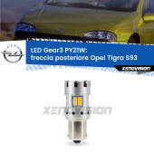 0 Freccia posteriore LED Opel Tigra S93 1994 - 2000: PY21W Gear3 PY21W: Lampadina frecce LED No-Hyperflash Gear3