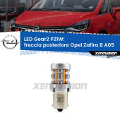 0 Freccia posteriore LED Opel Zafira B A05 2005 - 2015: P21W Gear2 FINE SERIE: NO GARANZIA P21W: Lampadina frecce LED No-Hyperflash Gear2 FINE SERIE: NO GARANZIA