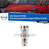0 Freccia posteriore LED Opel Zafira B A05 2005 - 2015: P21W Gear3 P21W: Lampadina frecce LED No-Hyperflash Gear3 raffreddata a ventola