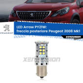 0 Freccia posteriore LED Peugeot 2008 Mk1 2013 - 2018: PY21W Arrow PY21W: Lampadina frecce LED No-Hyperflash Arrow