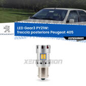 0 Freccia posteriore LED Peugeot 405 1987 - 1997: PY21W Gear3 PY21W: Lampadina frecce LED No-Hyperflash Gear3