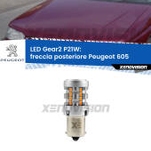 0 Freccia posteriore LED Peugeot 605 1989 - 1994: P21W Gear2 FINE SERIE: NO GARANZIA P21W: Lampadina frecce LED No-Hyperflash Gear2 FINE SERIE: NO GARANZIA