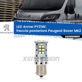 0 Freccia posteriore LED Peugeot Boxer Mk2 2002 - 2005: PY21W Arrow PY21W: Lampadina frecce LED No-Hyperflash Arrow