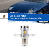 0 Freccia posteriore LED Porsche 968  1991 - 1995: P21W Gear3 P21W: Lampadina frecce LED No-Hyperflash Gear3 raffreddata a ventola
