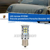 0 Freccia posteriore LED Porsche Boxster 987 2004 - 2008: PY21W Arrow PY21W: Lampadina frecce LED No-Hyperflash Arrow