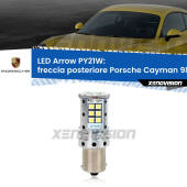 0 Freccia posteriore LED Porsche Cayman 987 2005 - 2008: PY21W Arrow PY21W: Lampadina frecce LED No-Hyperflash Arrow