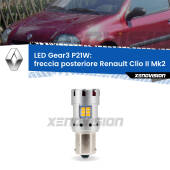 0 Freccia posteriore LED Renault Clio II Mk2 faro giallo: P21W Gear3 P21W: Lampadina frecce LED No-Hyperflash Gear3 raffreddata a ventola