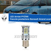 0 Freccia posteriore LED Renault Grand scenic IV Mk4 2016 - 2022: PY21W Arrow PY21W: Lampadina frecce LED No-Hyperflash Arrow