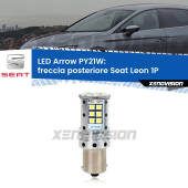 0 Freccia posteriore LED Seat Leon 1P restyling: PY21W Arrow PY21W: Lampadina frecce LED No-Hyperflash Arrow