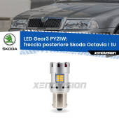 0 Freccia posteriore LED Skoda Octavia I 1U 1996 - 2010: PY21W Gear3 PY21W: Lampadina frecce LED No-Hyperflash Gear3