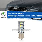 0 Freccia posteriore LED Skoda Octavia III 5E 2012 - 2018: PY21W Arrow PY21W: Lampadina frecce LED No-Hyperflash Arrow