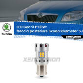 0 Freccia posteriore LED Skoda Roomster 5J 2006 - 2015: PY21W Gear3 PY21W: Lampadina frecce LED No-Hyperflash Gear3