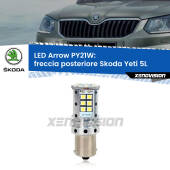 0 Freccia posteriore LED Skoda Yeti 5L 2009 - 2017: PY21W Arrow PY21W: Lampadina frecce LED No-Hyperflash Arrow
