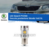 0 Freccia posteriore LED Skoda Yeti 5L 2009 - 2017: PY21W Gear3 PY21W: Lampadina frecce LED No-Hyperflash Gear3