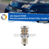 0 Freccia posteriore LED Smart City-coupe 450 1998 - 2004: P21W Gear2 FINE SERIE: NO GARANZIA P21W: Lampadina frecce LED No-Hyperflash Gear2 FINE SERIE: NO GARANZIA