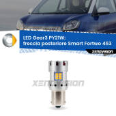0 Freccia posteriore LED Smart Fortwo 453 2014 in poi: PY21W Gear3 PY21W: Lampadina frecce LED No-Hyperflash Gear3