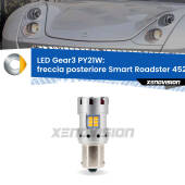 0 Freccia posteriore LED Smart Roadster 452 2003 - 2005: PY21W Gear3 PY21W: Lampadina frecce LED No-Hyperflash Gear3