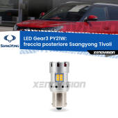 0 Freccia posteriore LED Ssangyong Tivoli  2015 in poi: PY21W Gear3 PY21W: Lampadina frecce LED No-Hyperflash Gear3
