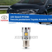 0 Freccia posteriore LED Toyota Avensis T220 1997 - 2000: PY21W Gear3 PY21W: Lampadina frecce LED No-Hyperflash Gear3