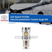 0 Freccia posteriore LED Toyota Aygo B4 2014 in poi: PY21W Gear3 PY21W: Lampadina frecce LED No-Hyperflash Gear3