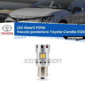 0 Freccia posteriore LED Toyota Corolla E120 2002 - 2007: P21W Gear3 P21W: Lampadina frecce LED No-Hyperflash Gear3 raffreddata a ventola