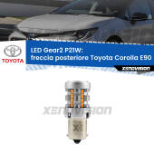 0 Freccia posteriore LED Toyota Corolla E90 1987 - 1993: P21W Gear2 FINE SERIE: NO GARANZIA P21W: Lampadina frecce LED No-Hyperflash Gear2 FINE SERIE: NO GARANZIA