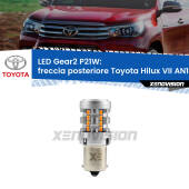 0 Freccia posteriore LED Toyota Hilux VII AN10 2004 - 2015: P21W Gear2 FINE SERIE: NO GARANZIA P21W: Lampadina frecce LED No-Hyperflash Gear2 FINE SERIE: NO GARANZIA