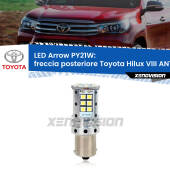 0 Freccia posteriore LED Toyota Hilux VIII AN110 2015 in poi: PY21W Arrow PY21W: Lampadina frecce LED No-Hyperflash Arrow