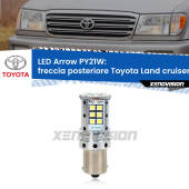 0 Freccia posteriore LED Toyota Land cruiser J100 2002 - 2007: PY21W Arrow PY21W: Lampadina frecce LED No-Hyperflash Arrow