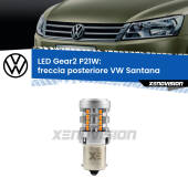0 Freccia posteriore LED VW Santana 1995 - 2012: P21W Gear2 FINE SERIE: NO GARANZIA P21W: Lampadina frecce LED No-Hyperflash Gear2 FINE SERIE: NO GARANZIA