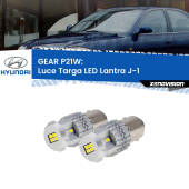 0 GEAR P21W: luce targa LED Hyundai Lantra (J-1) 1990 - 1995 P21W: Gear LED 6000k (Coppia)