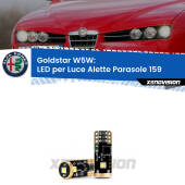 0 Goldstar W5W: LED per Luce Alette Parasole 159 (939) 2005 -2012 T10 (W5W) Goldstar Coppia LED Canbus Next Gen